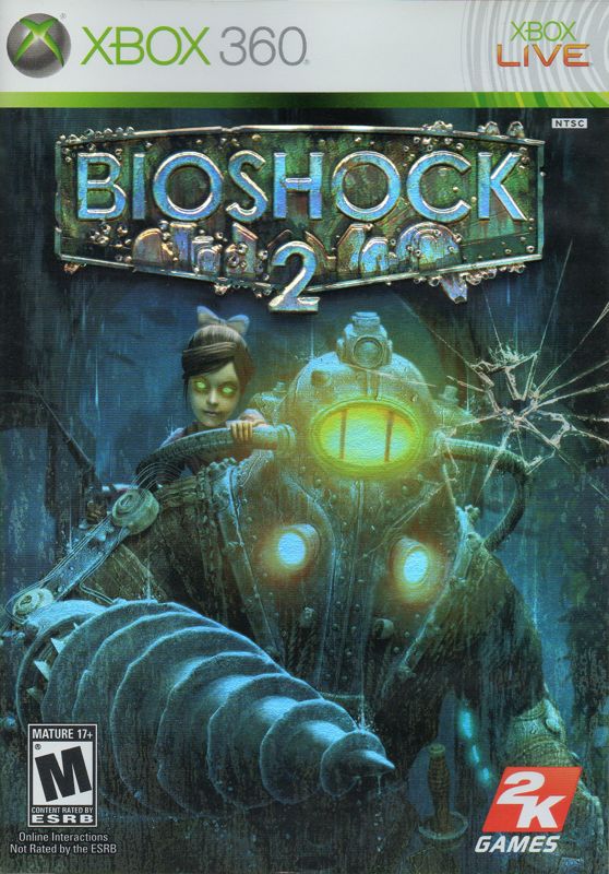 BioShock 2 box art for Xbox 360